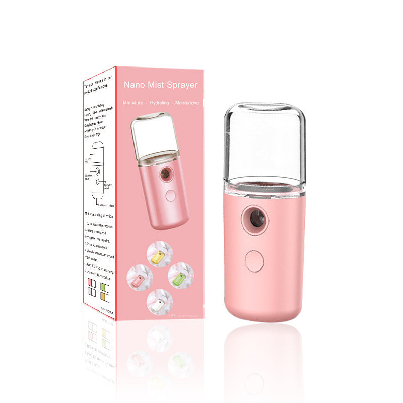 Dispositivo Nano Nebulizador Mini Hidratante para Cuidado de la Belleza