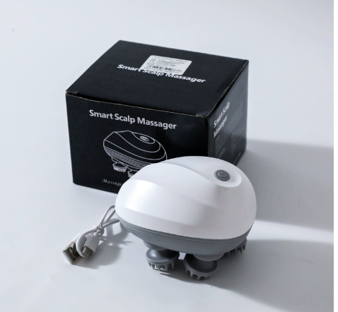 Masajeador Eléctrico de Cuero Cabelludo con Terapia de Amasamiento y Vibrador