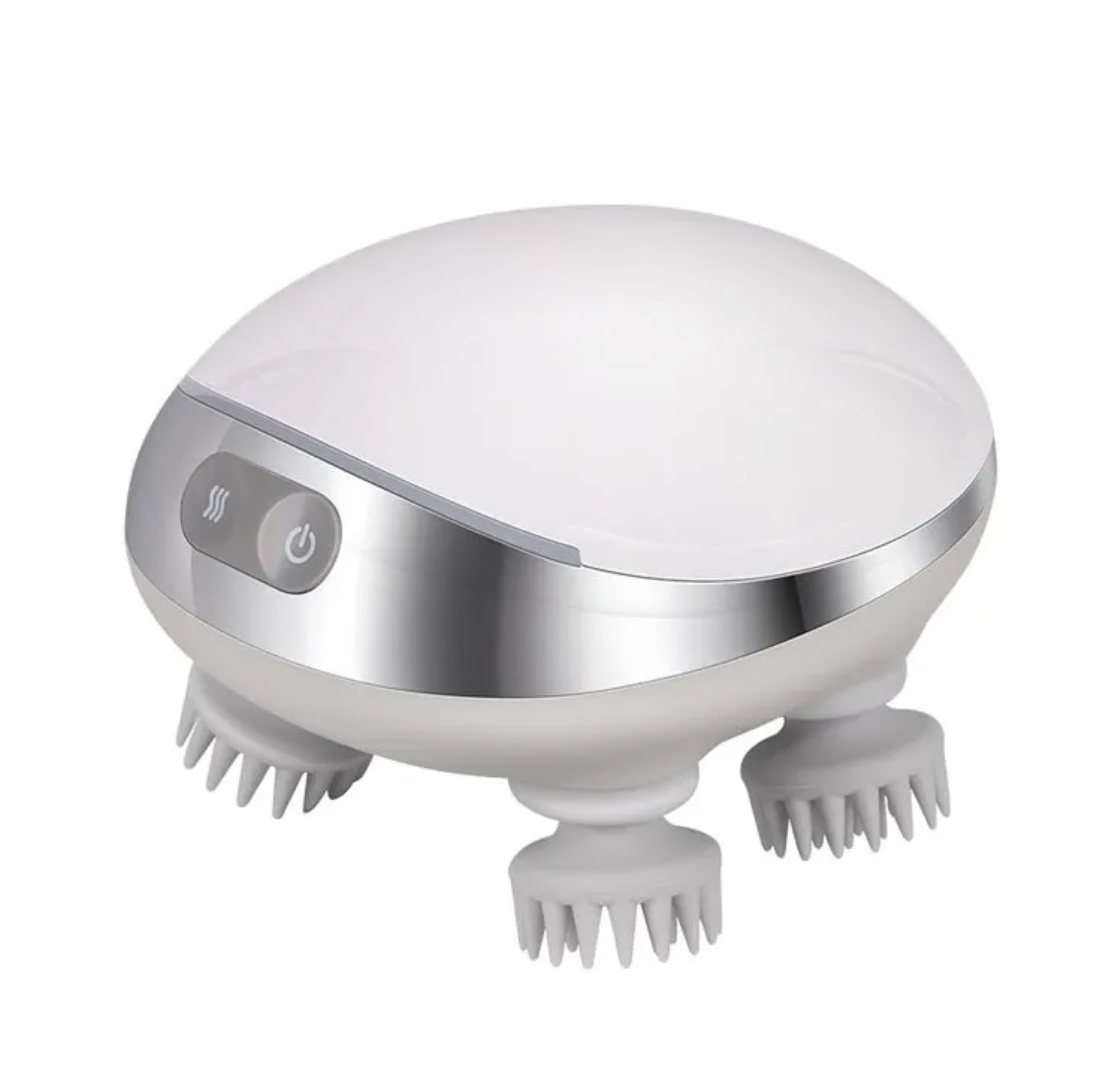Masajeador Impermeable para el Cuero Cabelludo en Forma de Pulpo