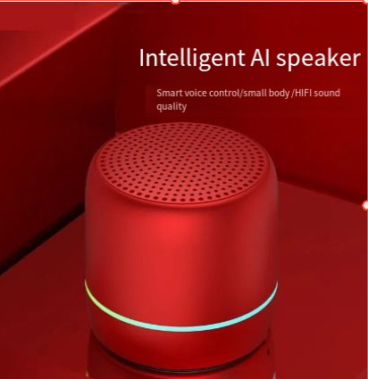 Altavoz Bluetooth Portátil con Voz de IA y Luces