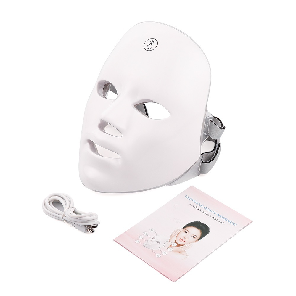 Máscara Facial de Terapia LED para Rejuvenecimiento de la Piel