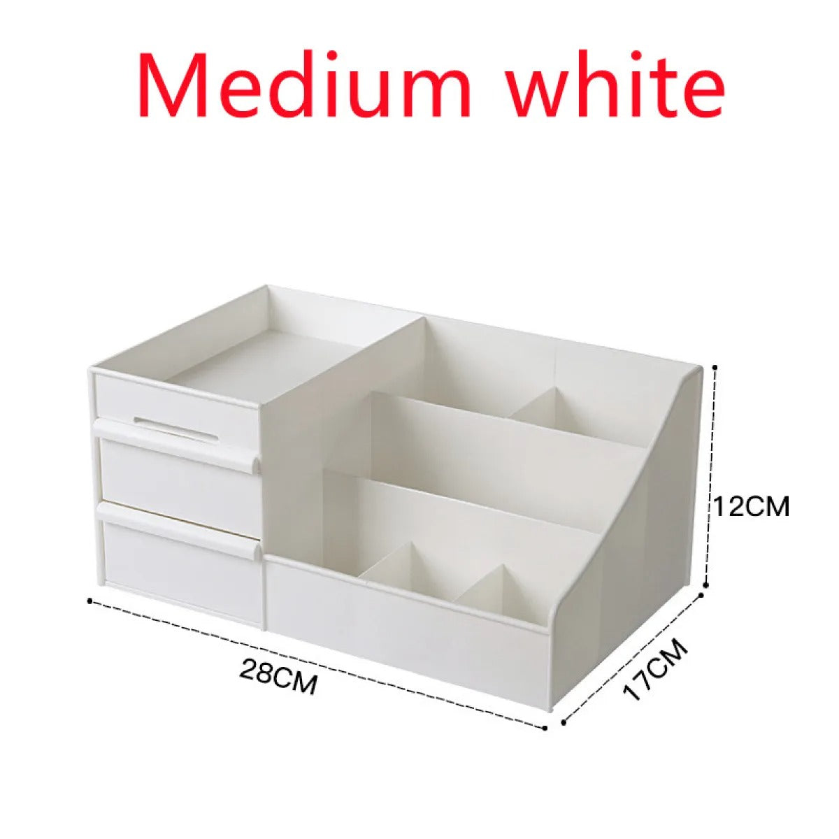 Caja de Almacenamiento de Cosméticos Organizador de Escritorio