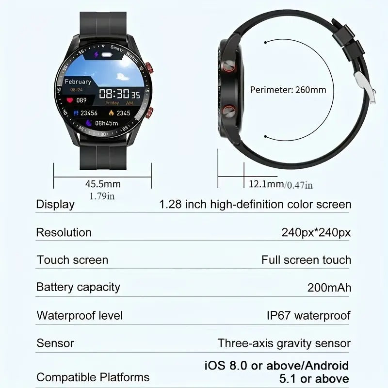 Smartwatch Rastreador de Actividad Inteligente a Prueba de Agua para Xiaomi