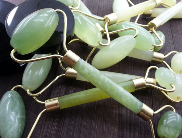 Dispositivo de Belleza de Jade, Masajeador Facial, Varita de Belleza