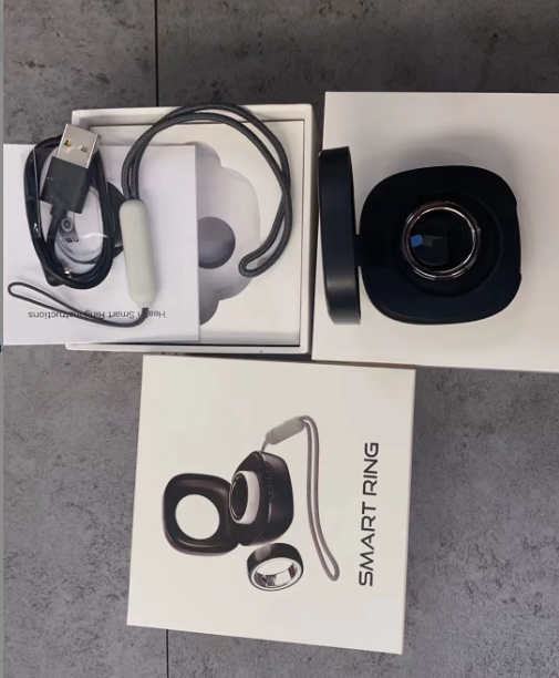 Anillo Inteligente R8 para Monitoreo de Salud y Seguimiento de Ejercicio
