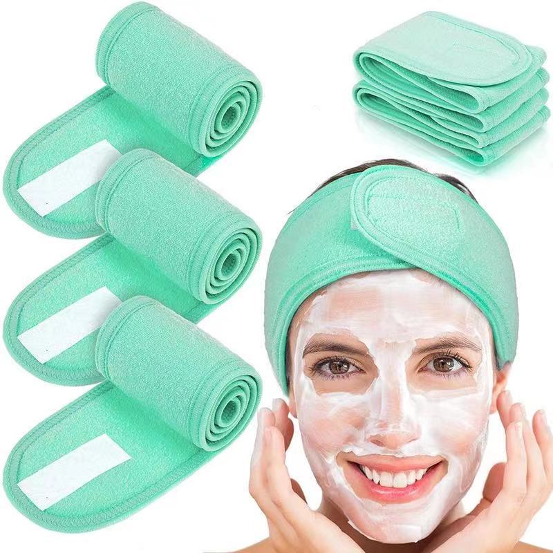 Cinta para el Cabello de Yoga para Mujer con Velcro