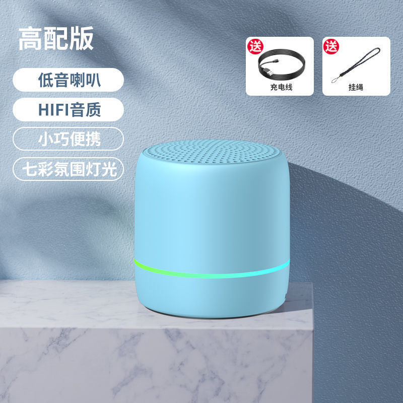 Altavoz Bluetooth Portátil con Voz de IA y Luces