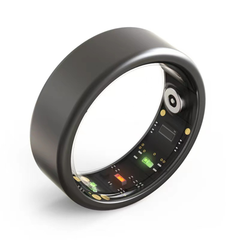 Anillo Inteligente de Salud | Monitor de Ritmo Cardíaco, Oxígeno y Sueño
