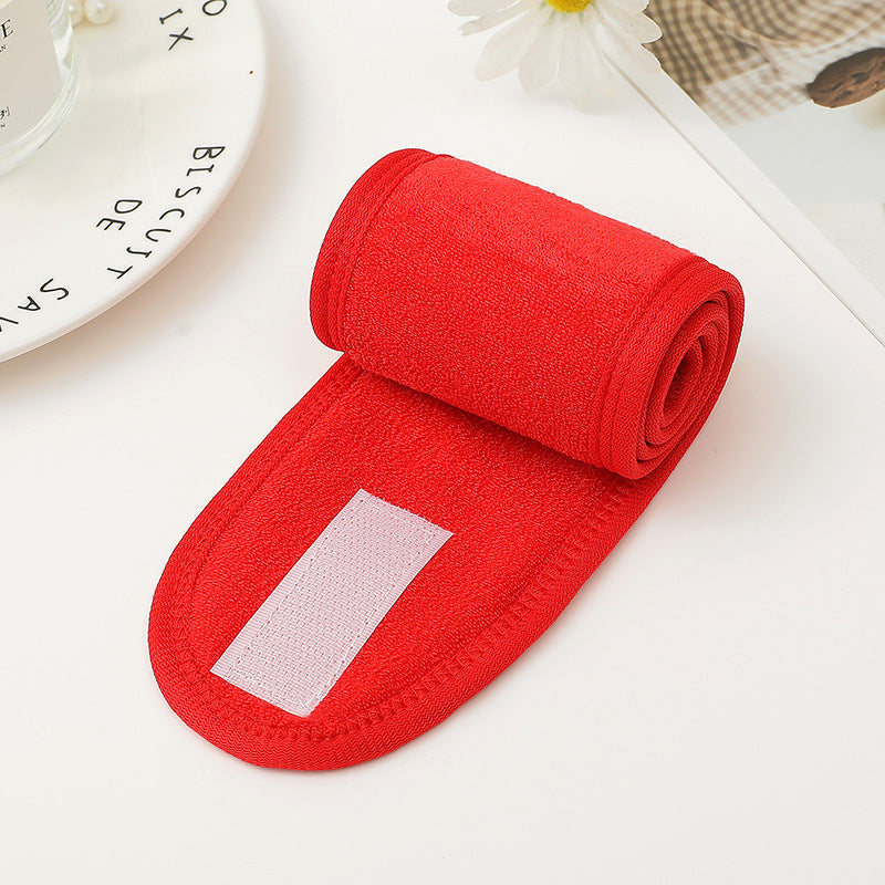 Cinta para el Cabello de Yoga para Mujer con Velcro