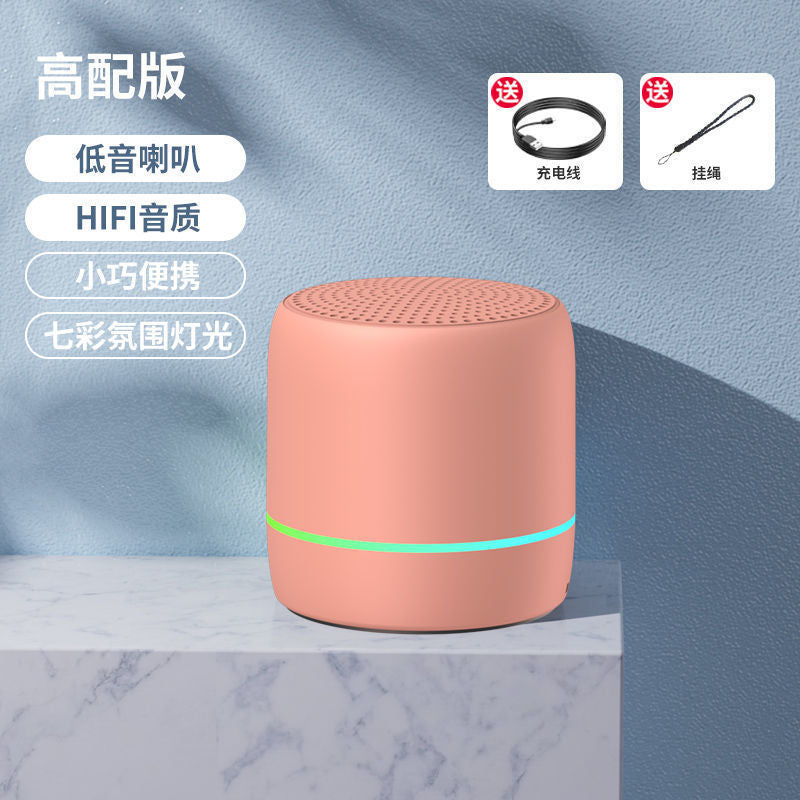 Altavoz Bluetooth Portátil con Voz de IA y Luces