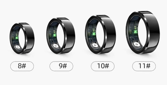 Anillo Inteligente R8 para Monitoreo de Salud y Seguimiento de Ejercicio