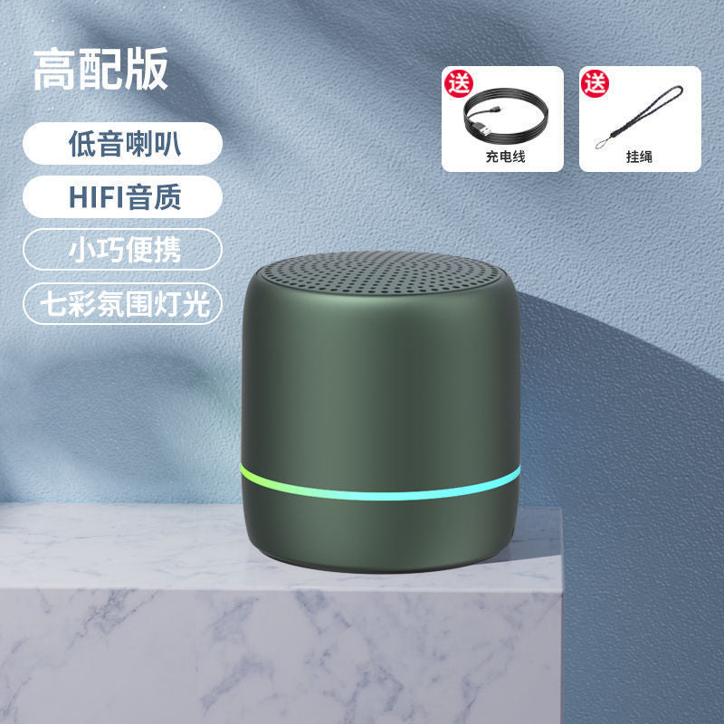 Altavoz Bluetooth Portátil con Voz de IA y Luces