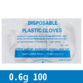 Paquete de 500 Guantes Desechables Transparentes de PE Engrosados