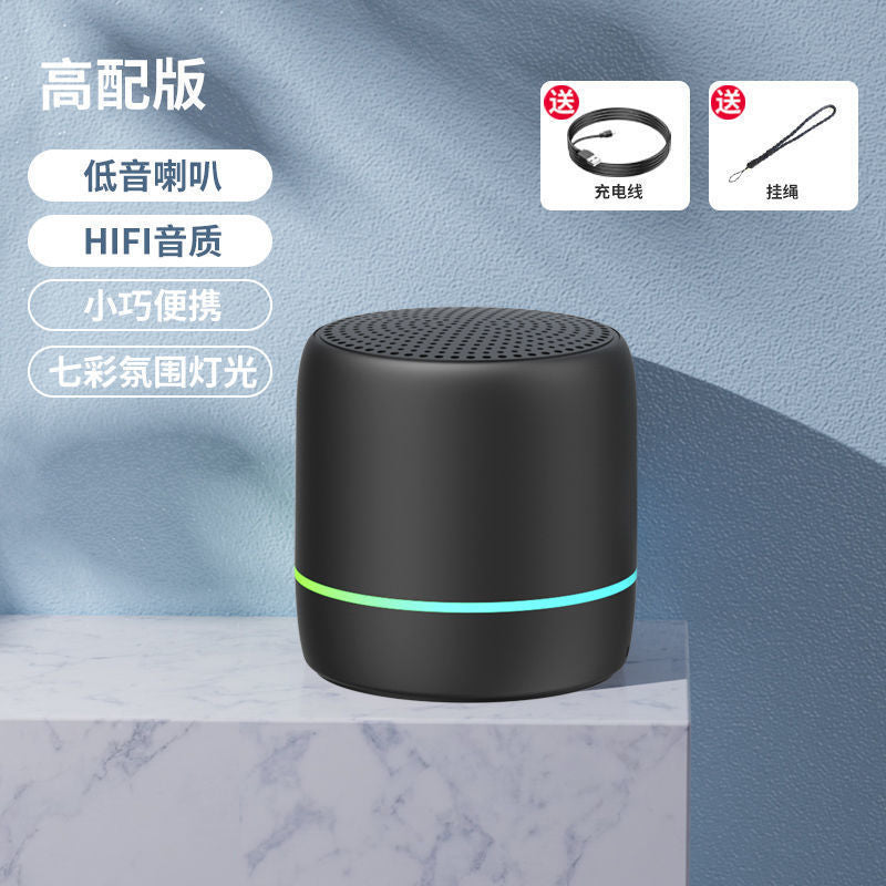 Altavoz Bluetooth Portátil con Voz de IA y Luces