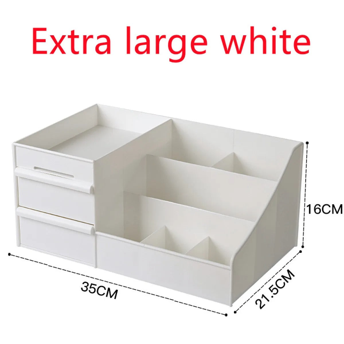 Caja de Almacenamiento de Cosméticos Organizador de Escritorio