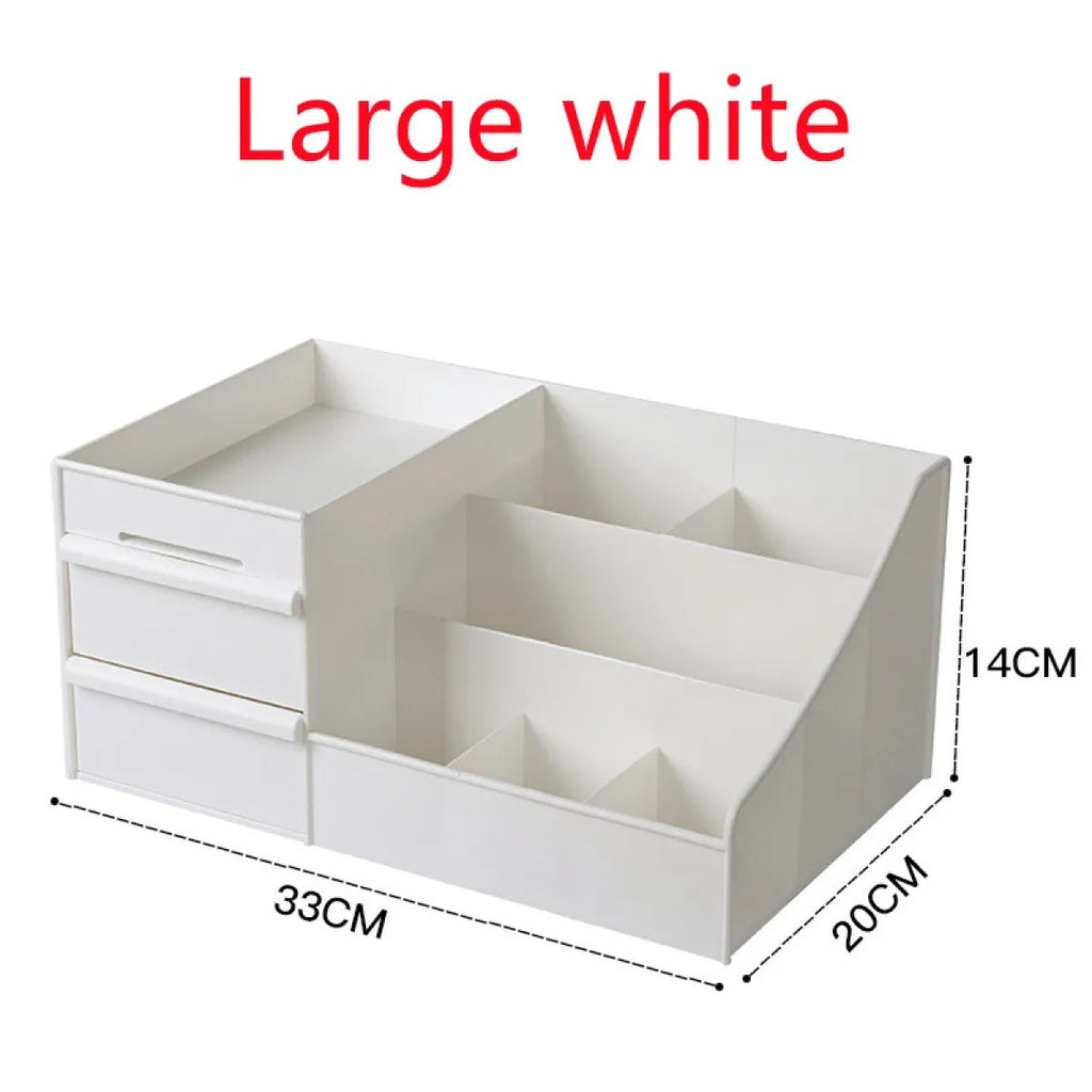 Caja de Almacenamiento de Cosméticos Organizador de Escritorio
