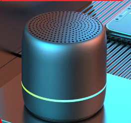 Altavoz Bluetooth Portátil con Voz de IA y Luces